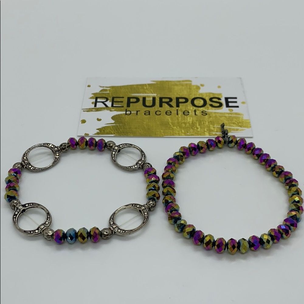 NWT Repurpose Bracelets beaded bracelet bundle